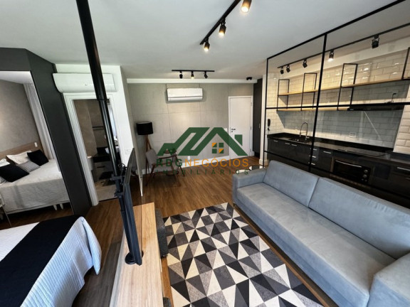 Imagem Apartamento com 1 Quarto para Alugar, 77 m² em Chácara Santo Antônio (zona Sul) - São Paulo Imagem Apartamento com 1 Quarto para Alugar, 77 m² em Chácara Santo Antônio (zona Sul) - São Paulo