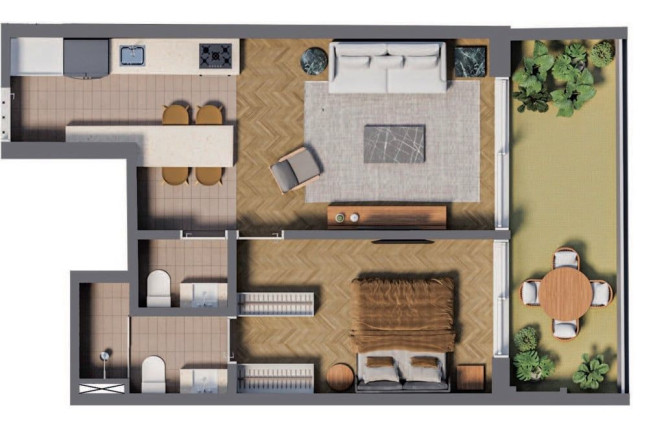 Imagem Apartamento com 1 Quarto à Venda, 81 m² em Centro - São Paulo Imagem Apartamento com 1 Quarto à Venda, 81 m² em Centro - São Paulo