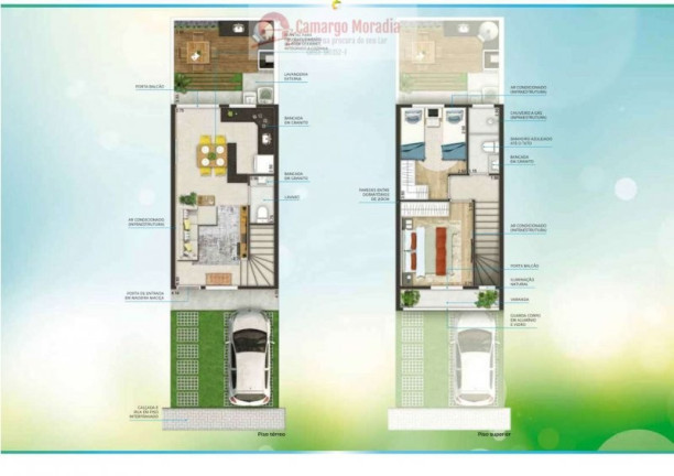Imagem Casa de Condomínio com 3 Quartos à Venda, 95 m² em Parque Santa Rosa - Suzano