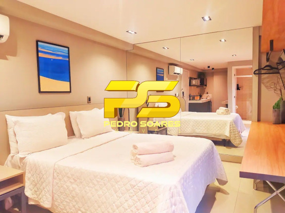 Imagem Flat com 1 Quarto à Venda, 24 m² em Cabo Branco - João Pessoa Imagem Flat com 1 Quarto à Venda, 24 m² em Cabo Branco - João Pessoa