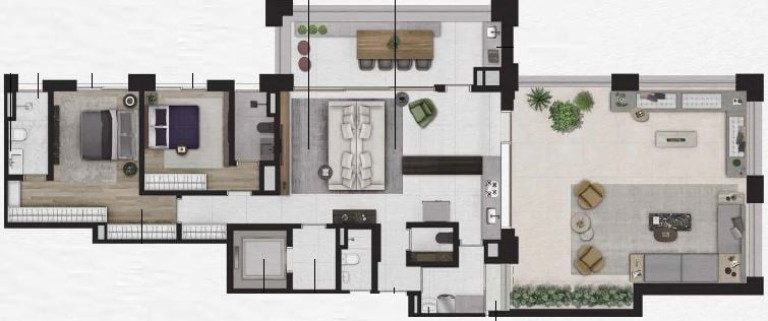 Imagem Apartamento com 2 Quartos à Venda, 135 m² em Itaim Bibi - São Paulo