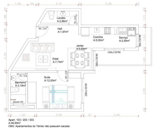 Imagem Apartamento com 1 Quarto à Venda, 49 m² em Centro - Canela Imagem Apartamento com 1 Quarto à Venda, 49 m² em Centro - Canela
