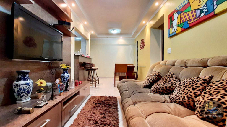 Imagem Apartamento com 3 Quartos à Venda, 77 m² em Aparecida - Santos
