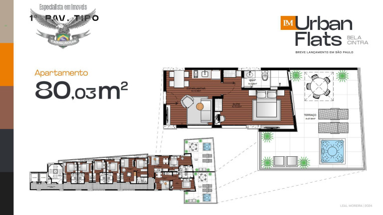 Imagem Studio com 1 Quarto à Venda, em Consolação - São Paulo Imagem Studio com 1 Quarto à Venda, em Consolação - São Paulo