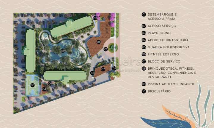 Imagem Flat com 1 Quarto à Venda, 32 m² em Muro Alto - Ipojuca Imagem Flat com 1 Quarto à Venda, 32 m² em Muro Alto - Ipojuca