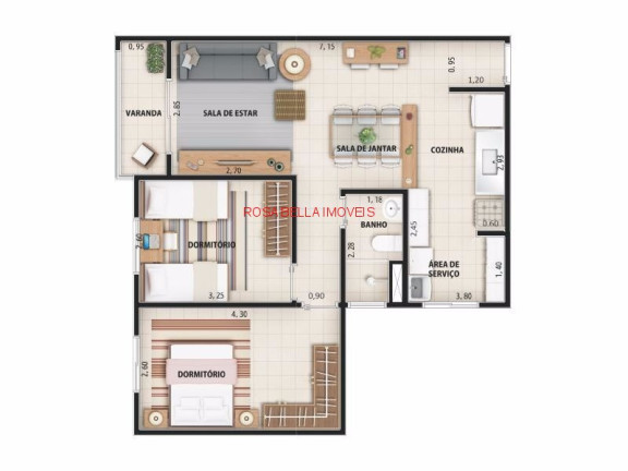 Imagem Apartamento com 2 Quartos à Venda, 62 m² em Jardim Tamoio - Jundiaí Imagem Apartamento com 2 Quartos à Venda, 62 m² em Jardim Tamoio - Jundiaí