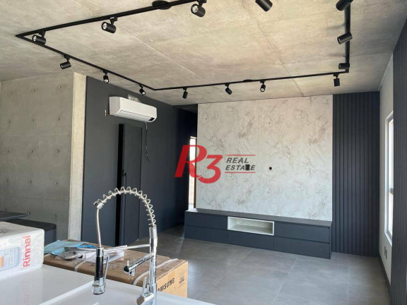 Apartamento com 2 Quartos para Alugar, 74 m² em Embaré - Santos