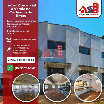 Imóvel Comercial à Venda, 637 m² em Jardim Limoeiro - Pirassununga