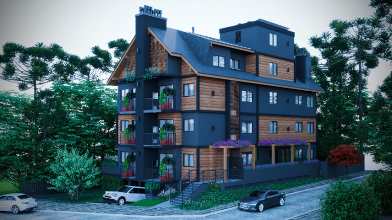 Apartamento com 2 Quartos à Venda, 74 m² em Centro  - Canela