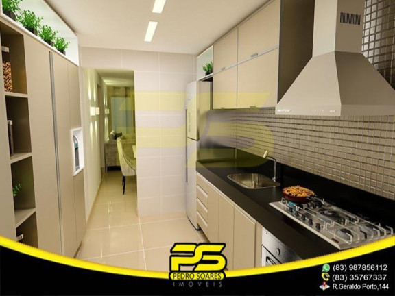 Imagem Apartamento com 2 Quartos à Venda, 76 m² em Cabo Branco - João Pessoa Imagem Apartamento com 2 Quartos à Venda, 76 m² em Cabo Branco - João Pessoa