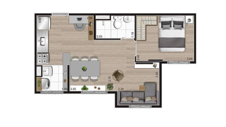 Imagem Apartamento com 2 Quartos à Venda, 35 m² em Mooca - São Paulo Imagem Apartamento com 2 Quartos à Venda, 35 m² em Mooca - São Paulo