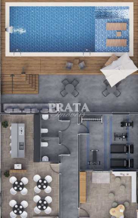 Imagem Apartamento com 2 Quartos à Venda, 55 m² em Marapé - Santos Imagem Apartamento com 2 Quartos à Venda, 55 m² em Marapé - Santos