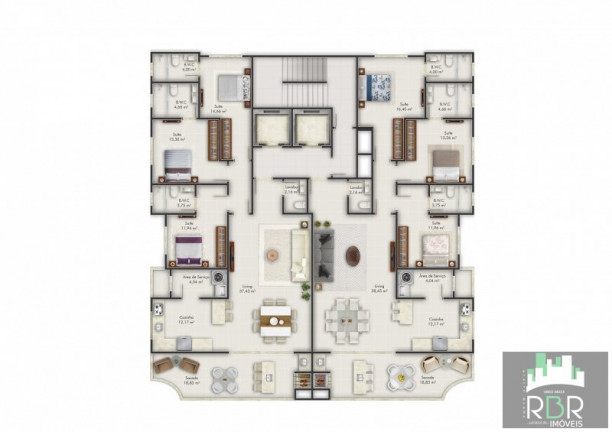 Imagem Apartamento com 3 Quartos à Venda, 152 m² em Itapema Imagem Apartamento com 3 Quartos à Venda, 152 m² em Itapema