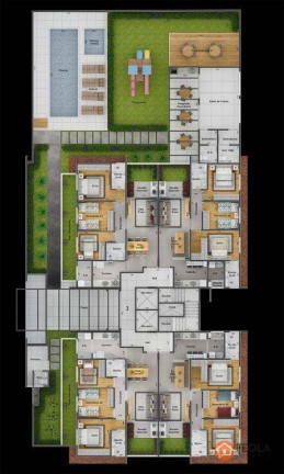Imagem Apartamento com 3 Quartos à Venda, 73 m² em Jardim São Domingos - Americana Imagem Apartamento com 3 Quartos à Venda, 73 m² em Jardim São Domingos - Americana
