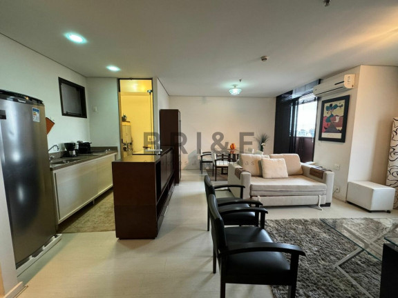 Imagem Apartamento com 1 Quarto para Alugar, 74 m² em Itaim Bibi - São Paulo Imagem Apartamento com 1 Quarto para Alugar, 74 m² em Itaim Bibi - São Paulo