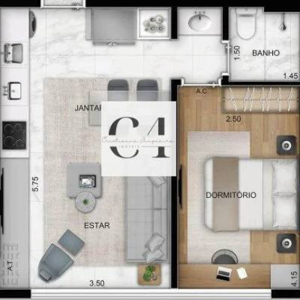 Imagem Apartamento com 1 Quarto à Venda, 38 m² em Vila Mariana - São Paulo Imagem Apartamento com 1 Quarto à Venda, 38 m² em Vila Mariana - São Paulo