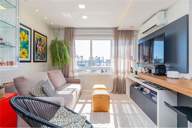 Imagem Apartamento com 2 Quartos à Venda, 56 m² em Menino Deus - Porto Alegre Imagem Apartamento com 2 Quartos à Venda, 56 m² em Menino Deus - Porto Alegre