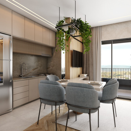 Imagem Apartamento com 2 Quartos à Venda, 55 m² em água Verde - Curitiba