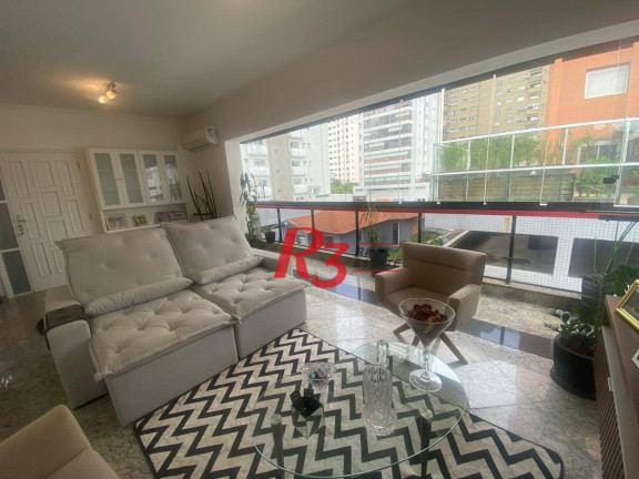 Apartamento com 3 Quartos à Venda, 140 m² em Embaré - Santos