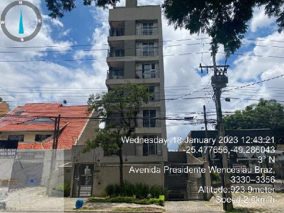 Apartamento com 1 Quarto à Venda, 28 m² em Lindoia - Curitiba