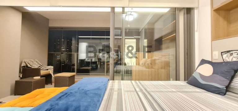 Imagem Apartamento com 1 Quarto para Alugar, 40 m² em Brooklin - São Paulo Imagem Apartamento com 1 Quarto para Alugar, 40 m² em Brooklin - São Paulo