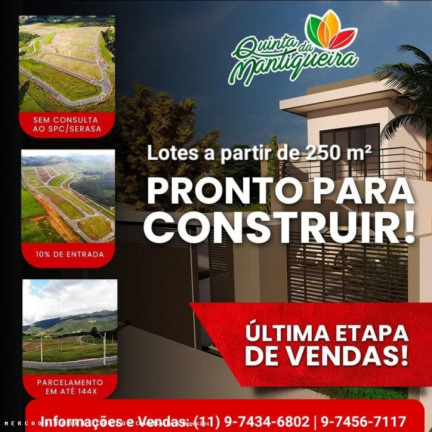 Imagem Terreno à Venda, 250 m² em Quintas Da Mantiqueira - Vargem Imagem Terreno à Venda, 250 m² em Quintas Da Mantiqueira - Vargem