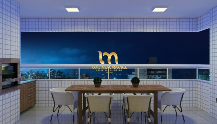 Imagem Apartamento com 2 Quartos à Venda, 67 m² em Guilhermina - Praia Grande