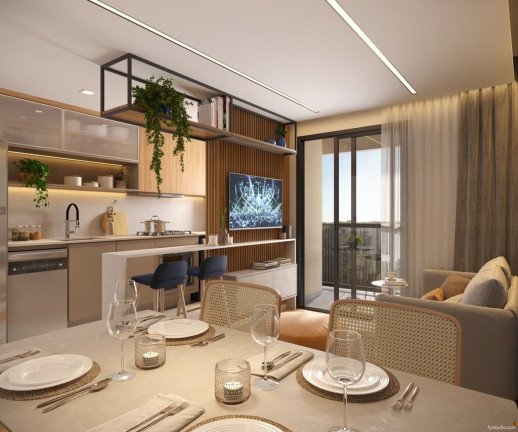 Imagem Apartamento com 3 Quartos à Venda, 64 m² em Hauer - Curitiba