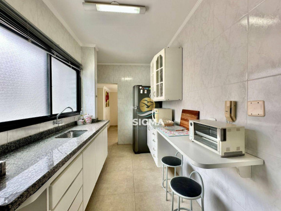 Imagem Cobertura com 3 Quartos à Venda ou Locação, 175 m² em Tombo - Guarujá