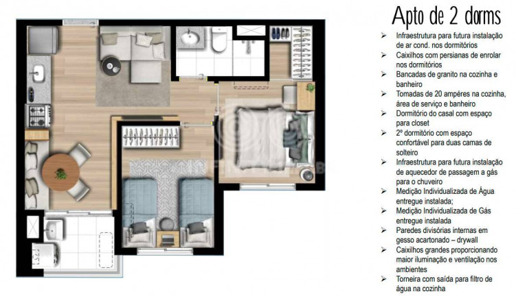 Imagem Apartamento com 2 Quartos à Venda, 42 m² em Lapa - São Paulo Imagem Apartamento com 2 Quartos à Venda, 42 m² em Lapa - São Paulo