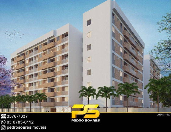 Imagem Apartamento com 2 Quartos à Venda, 57 m² em Bancários - João Pessoa Imagem Apartamento com 2 Quartos à Venda, 57 m² em Bancários - João Pessoa