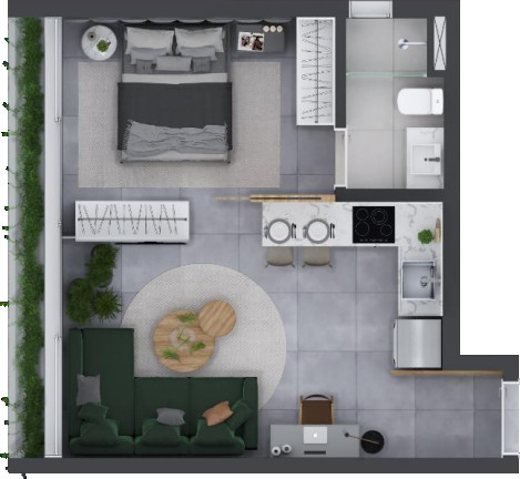 Imagem Apartamento à Venda, 32 m² em Itaim Bibi - São Paulo