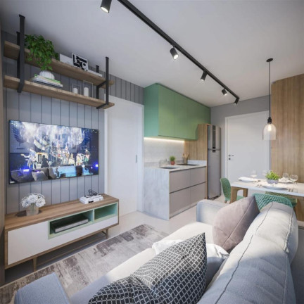 Imagem Apartamento com 2 Quartos à Venda, 42 m² em Capão Raso - Curitiba Imagem Apartamento com 2 Quartos à Venda, 42 m² em Capão Raso - Curitiba