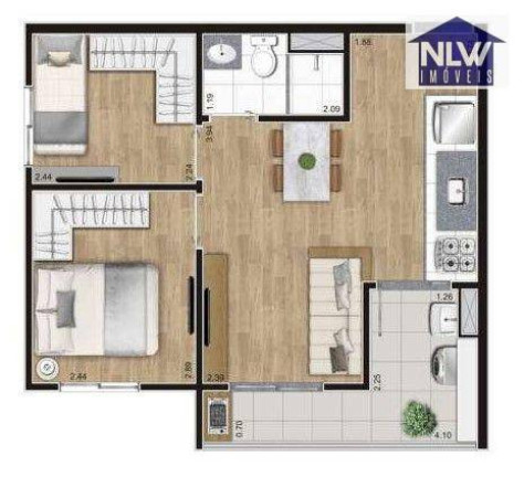 Imagem Studio com 1 Quarto à Venda, 27 m² em Belenzinho - São Paulo Imagem Studio com 1 Quarto à Venda, 27 m² em Belenzinho - São Paulo
