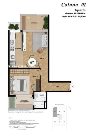 Imagem Apartamento com 1 Quarto à Venda, 37 m² em Rio De Janeiro