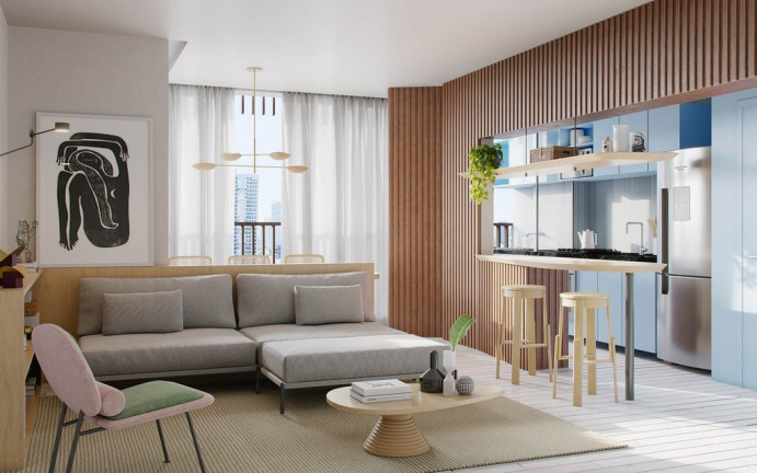 Imagem Apartamento com 2 Quartos à Venda, 68 m² em Jardim Das Acácias - São Paulo