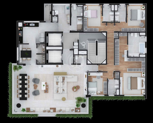 Imagem Cobertura com 1 Quarto à Venda, 276 m² em Higienópolis - São Paulo Imagem Cobertura com 1 Quarto à Venda, 276 m² em Higienópolis - São Paulo