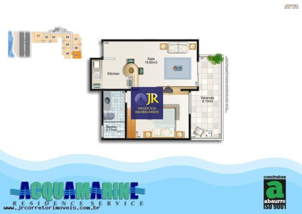 Imagem Apartamento com 2 Quartos à Venda, 60 m² em Centro - Guarapari