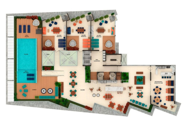 Imagem Apartamento com 2 Quartos à Venda, 61 m² em Cabo Branco - João Pessoa Imagem Apartamento com 2 Quartos à Venda, 61 m² em Cabo Branco - João Pessoa
