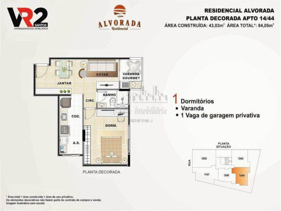 Imagem Apartamento com 2 Quartos à Venda, 51 m² em Centro - Sao Vicente Imagem Apartamento com 2 Quartos à Venda, 51 m² em Centro - Sao Vicente