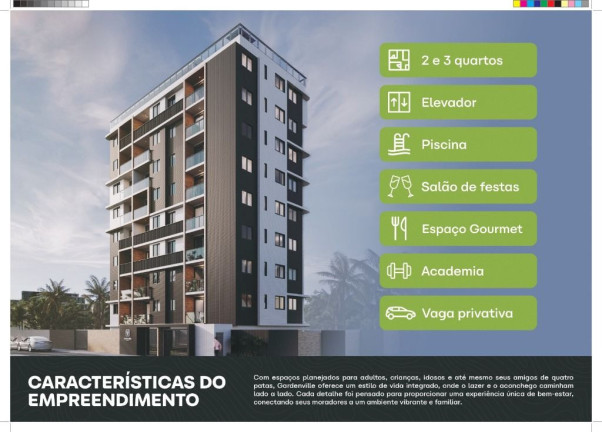 Imagem Apartamento com 3 Quartos à Venda, 66 m² em Intermares - Cabedelo Imagem Apartamento com 3 Quartos à Venda, 66 m² em Intermares - Cabedelo