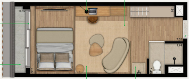 Imagem Imóvel com 1 Quarto à Venda, 28 m² em Cerqueira César - São Paulo Imagem Imóvel com 1 Quarto à Venda, 28 m² em Cerqueira César - São Paulo