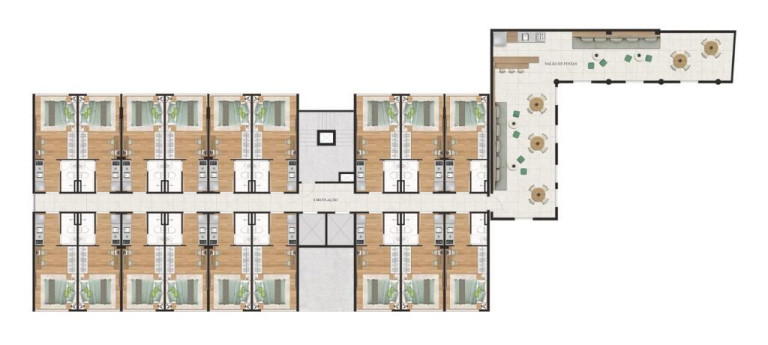 Imagem Apartamento com 1 Quarto à Venda, 23 m² em Jardim Das Vertentes - São Paulo