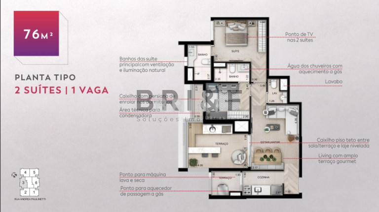 Imagem Apartamento com 2 Quartos à Venda, 76 m² em Jardim Das Acacias - São Paulo Imagem Apartamento com 2 Quartos à Venda, 76 m² em Jardim Das Acacias - São Paulo