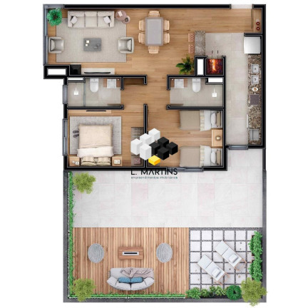 Imagem Apartamento com 1 Quarto à Venda, 55 m² em Carniel - Gramado Imagem Apartamento com 1 Quarto à Venda, 55 m² em Carniel - Gramado