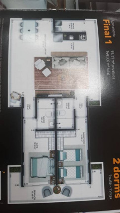 Imagem Apartamento com 2 Quartos à Venda, 93 m² em Guilhermina - Praia Grande