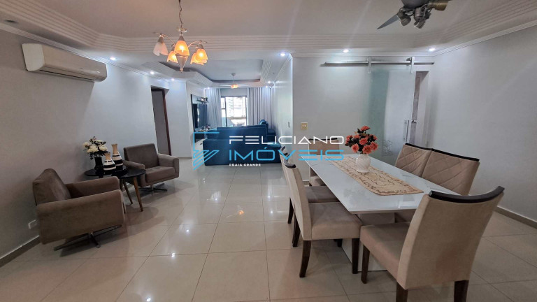 Foto do imóvel Apartamento com 3 Quartos à Venda, 130 m² em Canto Do Forte - Praia Grande