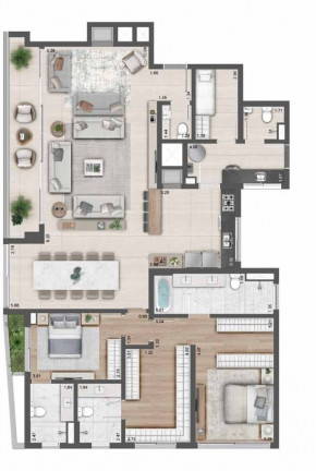 Imagem Imóvel com 3 Quartos à Venda, 243 m² em Jardim Europa - Porto Alegre Imagem Imóvel com 3 Quartos à Venda, 243 m² em Jardim Europa - Porto Alegre