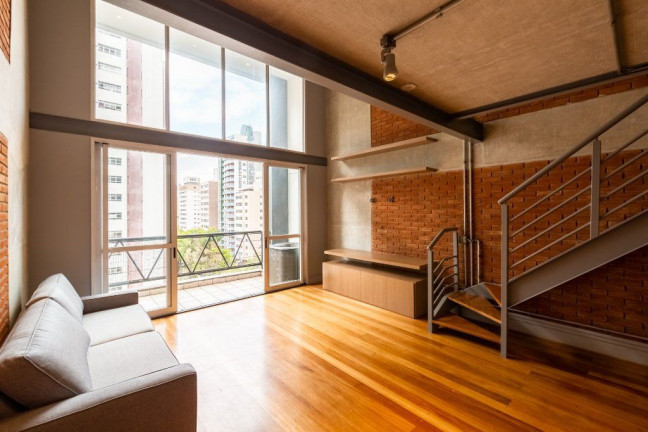 Apartamento com 1 Quarto para Alugar, 77 m² em Itaim Bibi - São Paulo