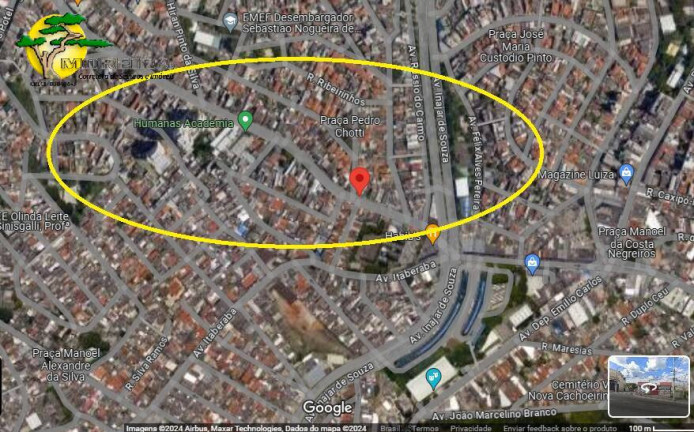 Terreno à Venda, 1.431 m² em Vila Souza - São Paulo